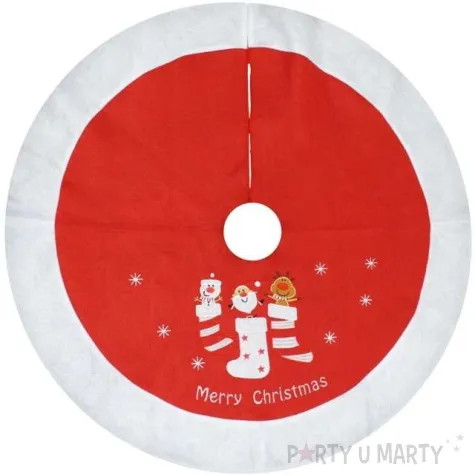 dekoracja pokrowiec swiateczny pod choinke godan 80 cm