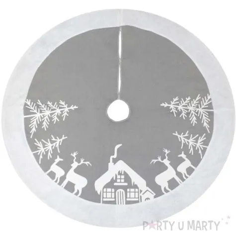 dekoracja pokrowiec swiateczny pod choinke godan 90 cm