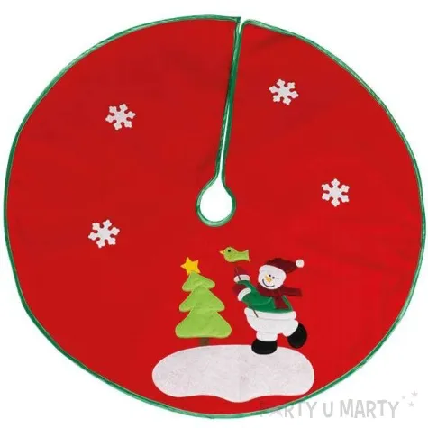 dekoracja pokrowiec swiateczny pod choinke guirca 90 cm