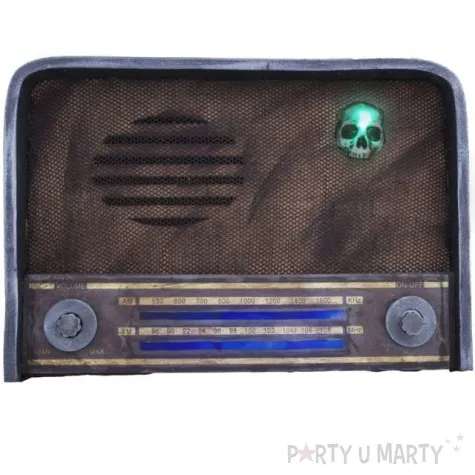 dekoracja radio z horroru funnyfashion