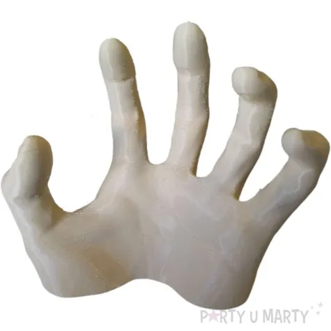 dekoracja reka z ziemi bezowa 13 cm