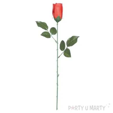 dekoracja roza czerwona widmann 44 cm