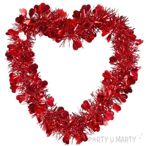 dekoracja serce dla zakochanych widmann 22x22 cm