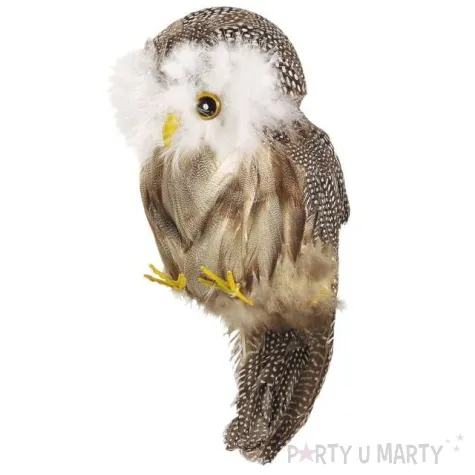 dekoracja sowa czarownicy bezowa widmann