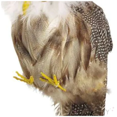 dekoracja sowa czarownicy bezowa widmann