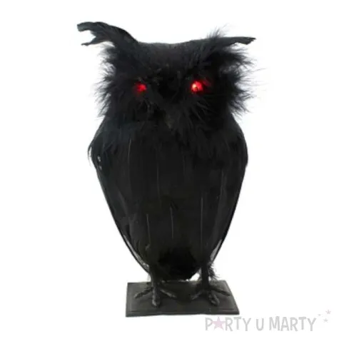 dekoracja sowa na baterie