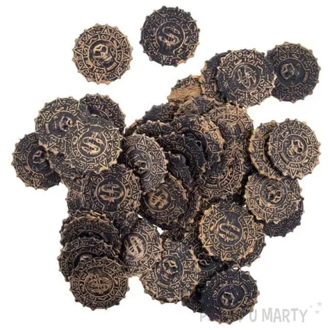 dekoracja starozytne monety funny fashion 50 szt