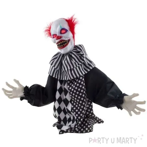 dekoracja stojaca straszny klaun funnyfashion 74 cm