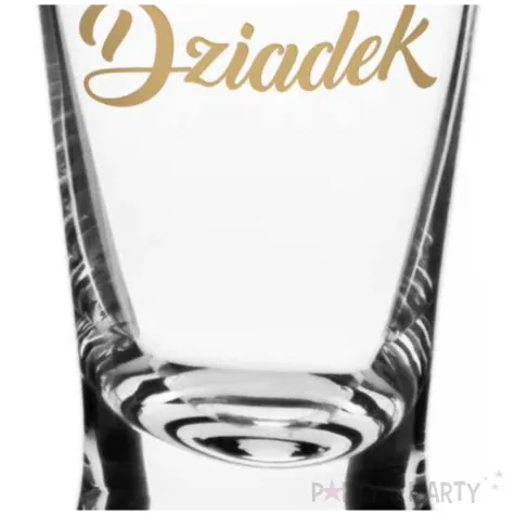 dekoracja stolu na wesele oszukany slubny kieliszek do wodki dziadek 25 ml