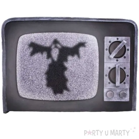 dekoracja straszny telewizor z horroru funnyfashion