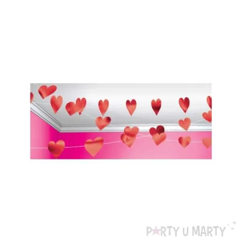 dekoracja strunowa serca 24 m 1 szt