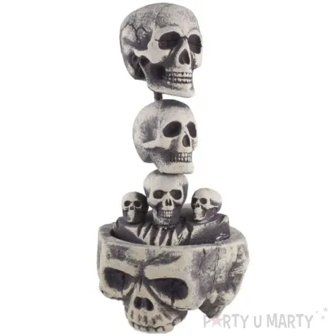 dekoracja styropianowa filar czaszki funnyfashion 60 cm
