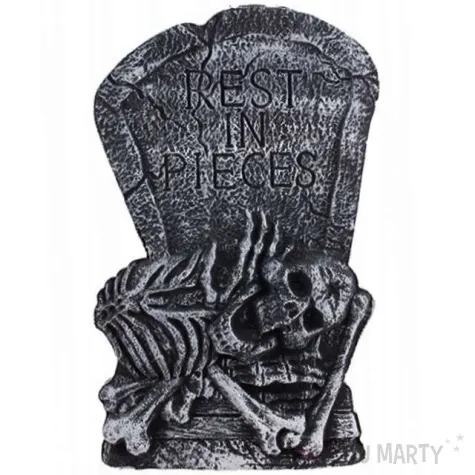 dekoracja styropianowa nagrobek funny fashion 58x35 cm