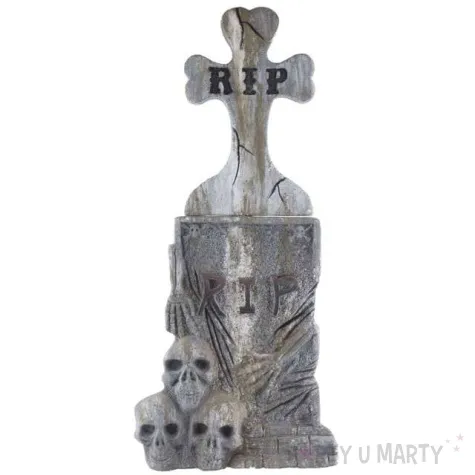 dekoracja styropianowa nagrobek rip funnyfashion 106 cm