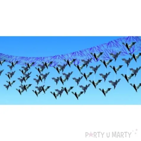 dekoracja sufitowa nietoperze 365x30cm 1 szt