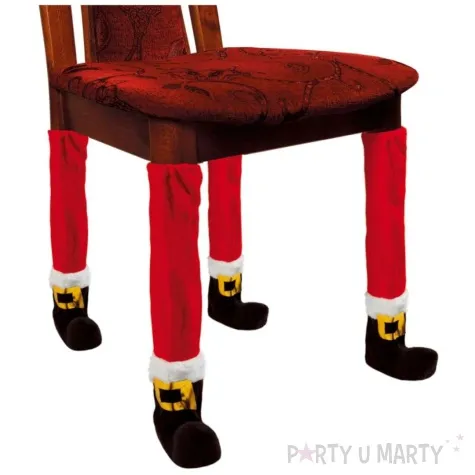 dekoracja swiateczna ozdoba na krzeslo stol kraszek 4 szt