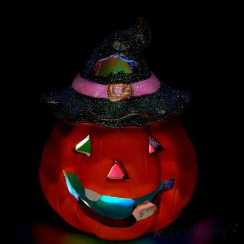 dekoracja swiecaca dynia led widmann