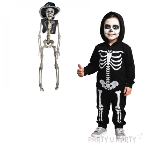 dekoracja szkielet los muertos carnival toys 40 cm