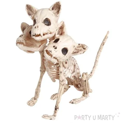 dekoracja szkielet psa guirca 34 cm