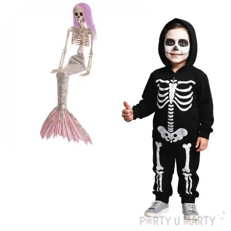 dekoracja szkieletowa syrenka carnival toys 43 cm