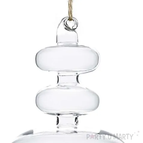 dekoracja szklana sopel dsz2 33 cm