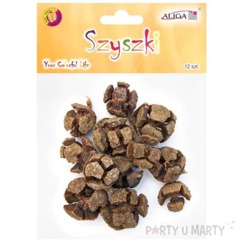 dekoracja szyszki japonskie aliga 12 szt