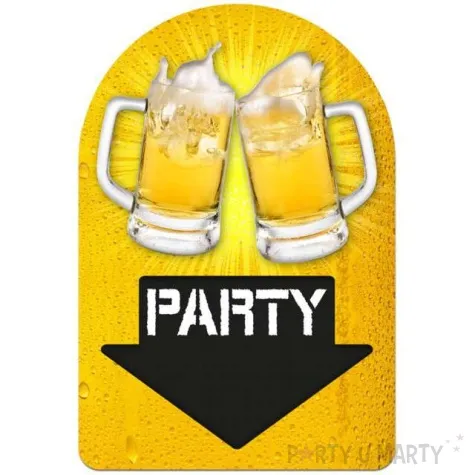 dekoracja tabliczka beer party folat