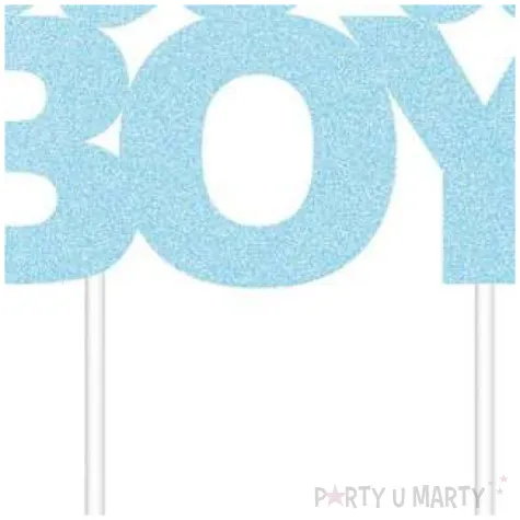 dekoracja tortu its a boy creativeconverting 7 6 x 16 5 cm