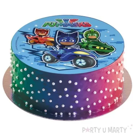 dekoracja tortu oplatek bc pidzamersi 16 cm dekora