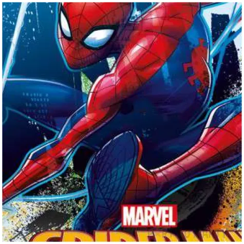 dekoracja tortu oplatek bc spiderman 16 cm dekora