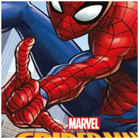 dekoracja tortu oplatek bc spiderman czlowiek pajak 20 cm dekora