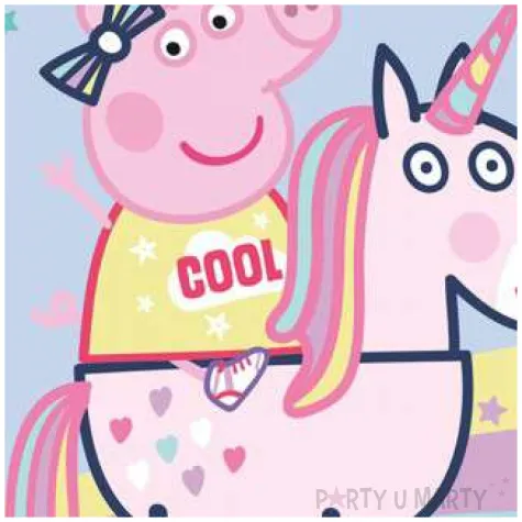 dekoracja tortu oplatek bc swinka peppa 20 cm dekora