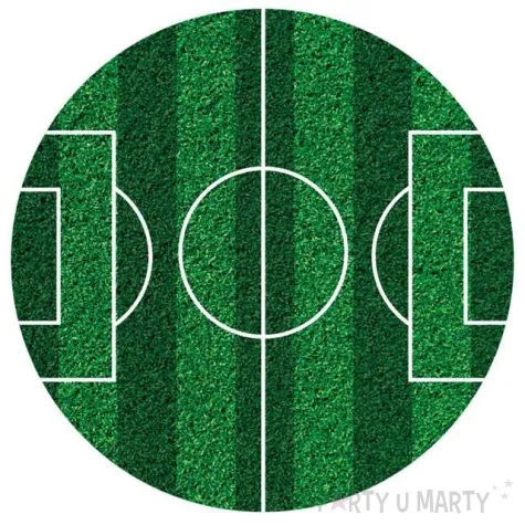 dekoracja tortu oplatek boisko 16 cm dekora