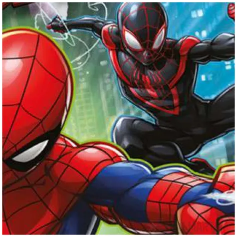 dekoracja tortu oplatek spiderman 20 cm dekora