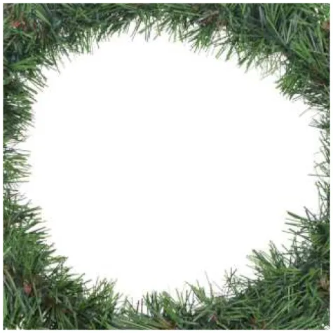 dekoracja wieniec swiateczna jodla arpex 48 cm