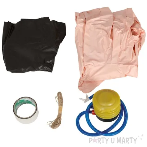 dekoracja wisielec trup w worku guirca 178 cm