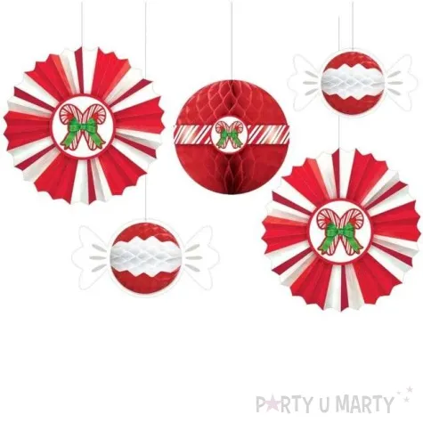 dekoracja wiszaca boze narodzenie amscan 5 szt