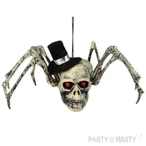 dekoracja wiszaca czaszka pajak boland 29 cm