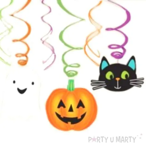 dekoracja wiszaca halloween z duszkami amscan