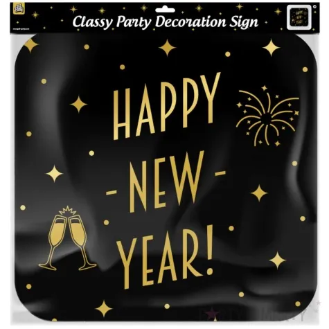 dekoracja wiszaca happy new year classy party 50x50 cm pd party