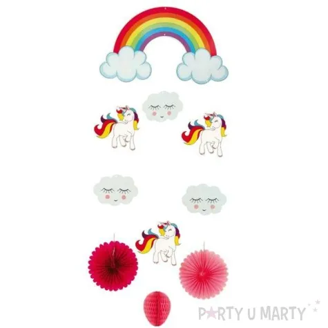 dekoracja wiszaca jednorozce guirca