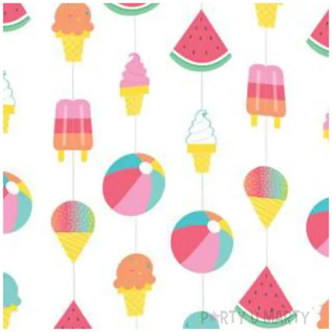 dekoracja wiszaca just chillin amscan 213 cm