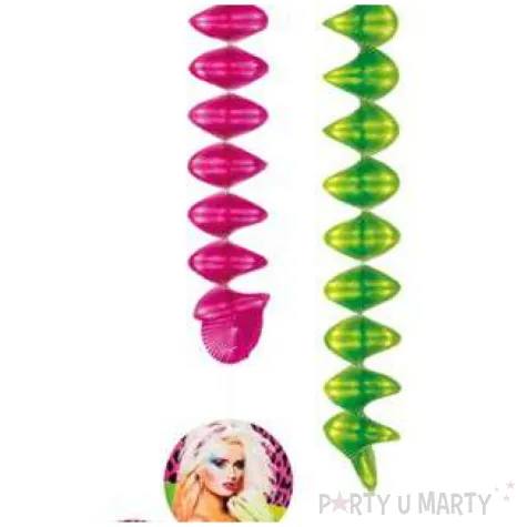 dekoracja wiszaca lata 80 te boland 60 cm 2 szt