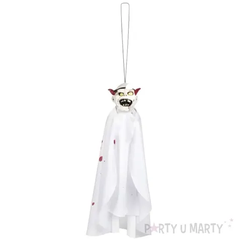 dekoracja wiszaca lekarz psychopata bialy partytino 40 cm