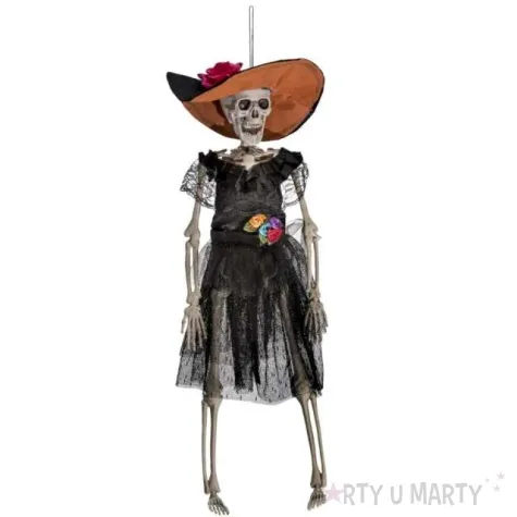 dekoracja wiszaca meksykanski szkielet carnival toys 40 cm
