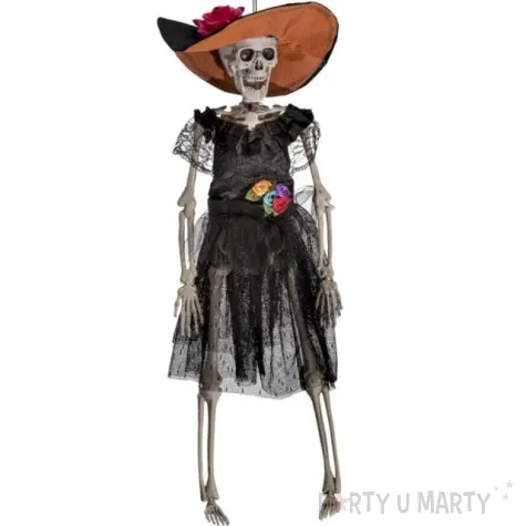 dekoracja wiszaca meksykanski szkielet carnival toys 40 cm