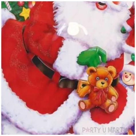 dekoracja wiszaca mikolaj i prezenty dwustronna arpex