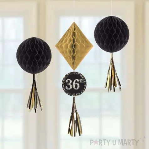 dekoracja wiszaca na kazde urodziny amscan 3 szt