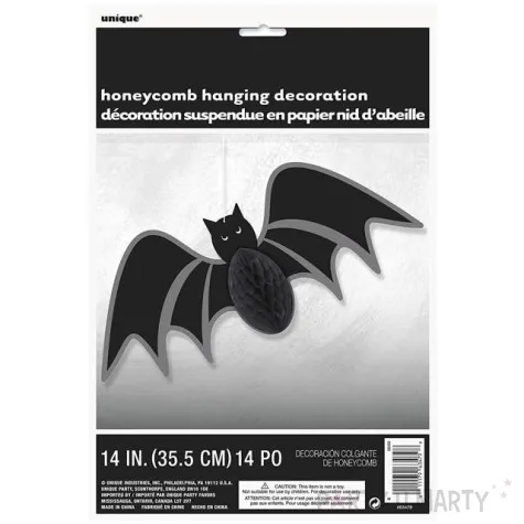 dekoracja wiszaca nietoperz unique 35 cm