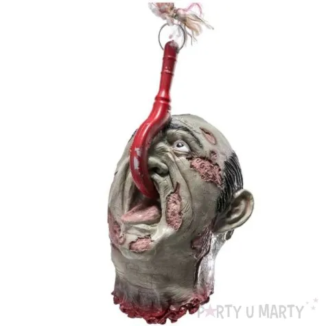 dekoracja wiszaca odcieta glowa carnival toys 75 cm